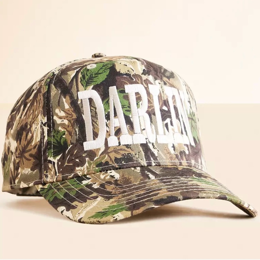 Camouflage trucker hat